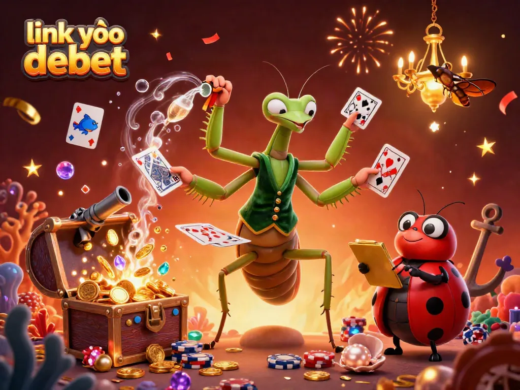 Spin and win big with link vào debet at a vibrant casino scene, featuring exciting characters and games.