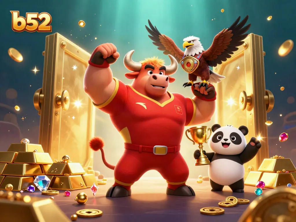 Engage with b52 strategies while celebrating wins in this colorful casino illustration.