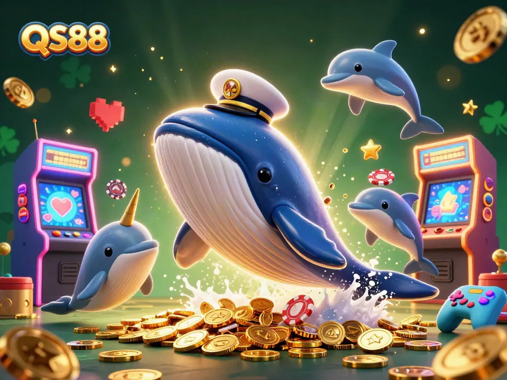 Experience the vibrant world of QS88, a thrilling casino adventure with iconic characters and dazzling game elements.