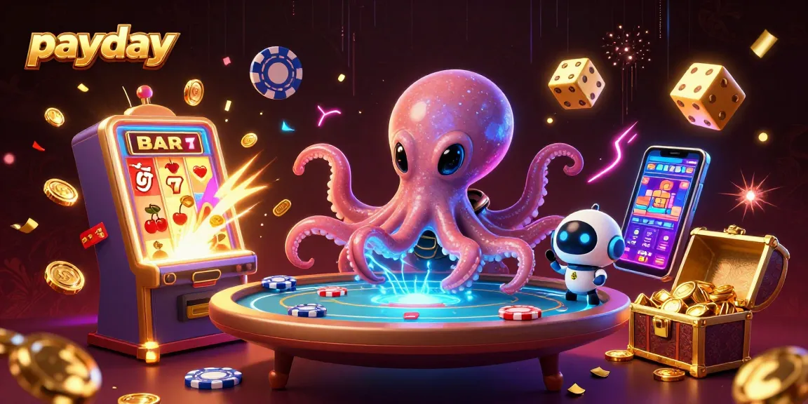 Engage with payday jackpot excitement in a vibrant casino universe filled with alien themes.