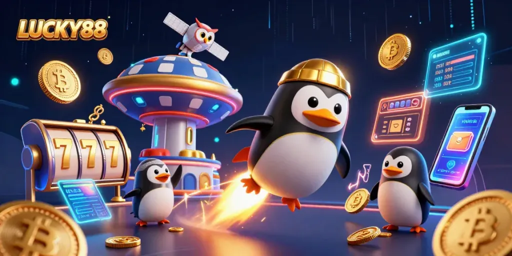 Experience LUCKY88 with engaging gameplay, vibrant casino visuals, and thrilling action elements.