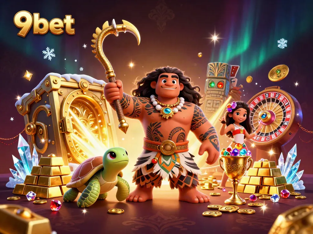 Engage with vibrant 9bet live casino excitement through our stunning 3D illustration featuring thrilling casino elements.