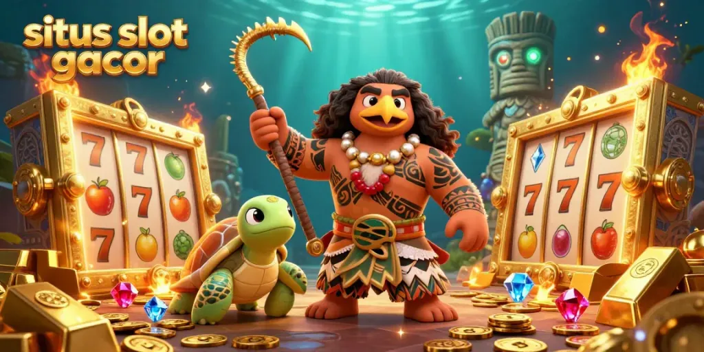 Experience excitement with situs slot gacor as you spin the reels surrounded by golden treasures.