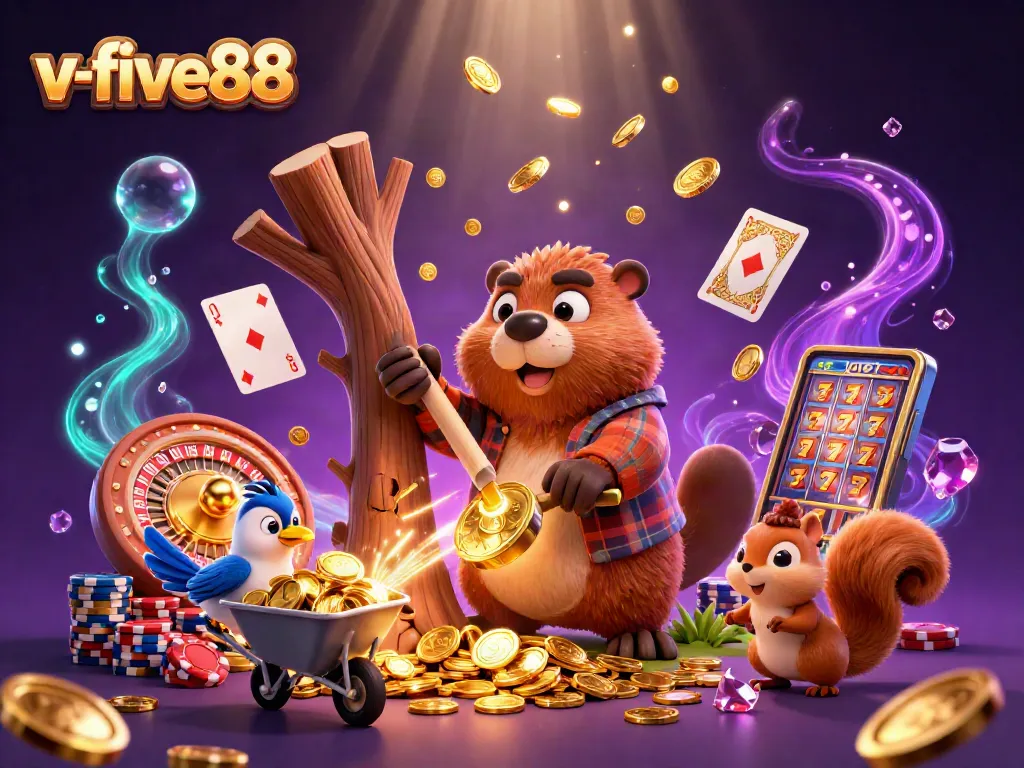 Engage with v-five88's thrilling casino experience filled with coins and jackpots.