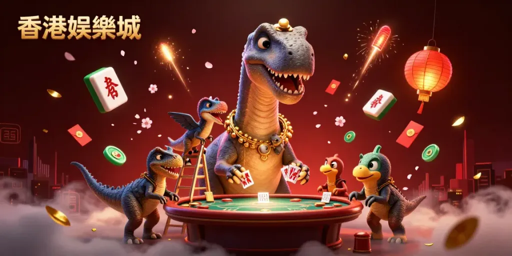 Experience thrilling gameplay at 香港娛樂城 with vibrant casino elements in a dynamic 3D scene.