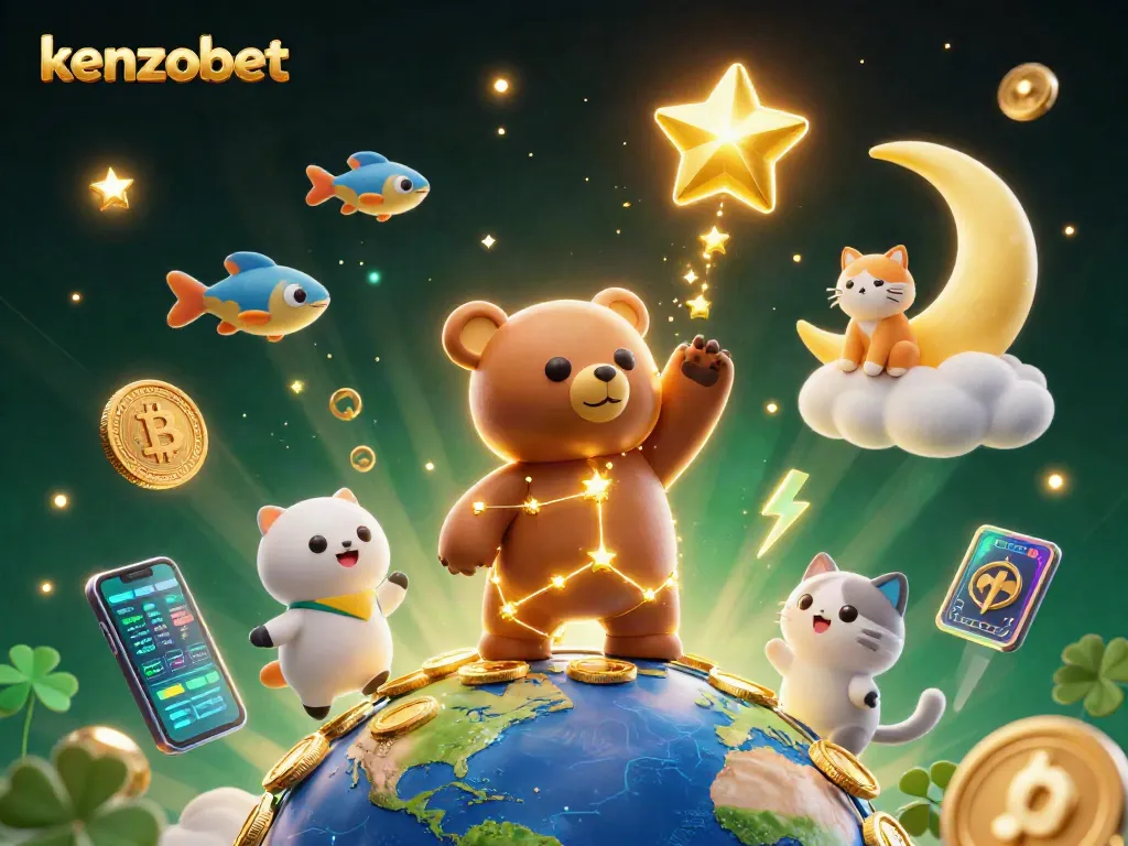 Kenzobet players enjoy winning with golden star casino games and crypto treasures.